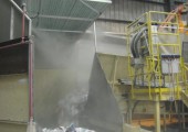 Пылеподавление при переработке бумаги, воздухоочистка